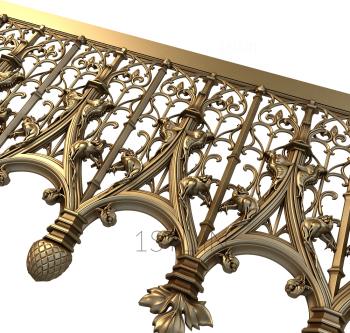 Horisontal panel (PG_0092) 3D model for CNC machine